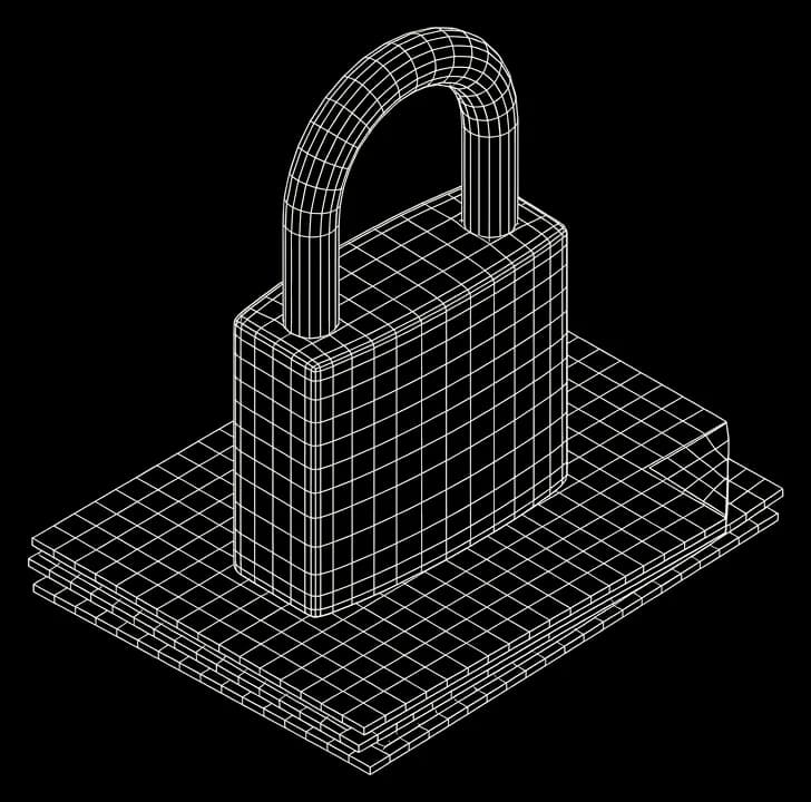 Isometric wireframe of call data flowing to model providers